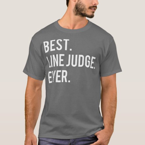 Best Line Judge Ever Funny Volleyball  T_Shirt