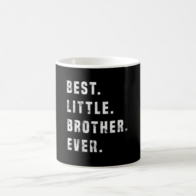 Best Little Brother Forever Gift Idea Coffee Mug (Center)