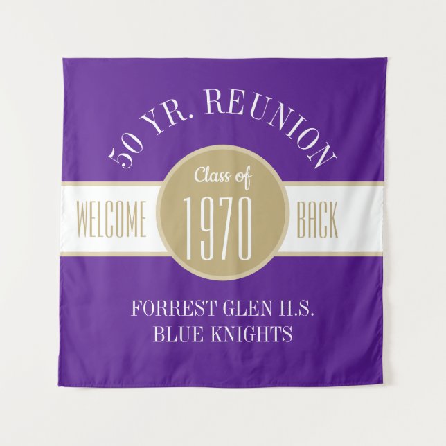 Best Look! 50 Yr. Reunion Tapestry (Front)