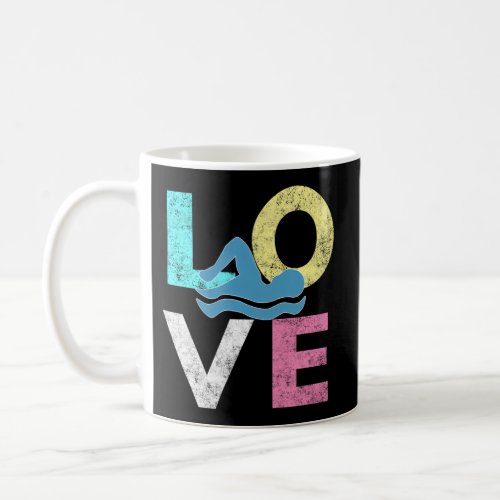 Best Love Swimming Coffee Mug