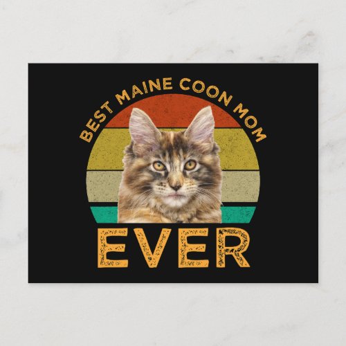 Best Maine Coon Mom Ever Postcard