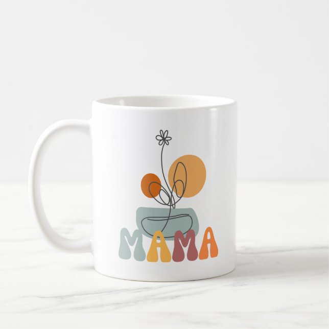 Best Mama Ever mug, Gift for Mama, Mom Coffee Mug (Left)