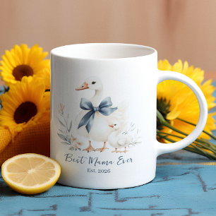 Best Mama Goose & Baby Duck Mother's Day Coffee Mug