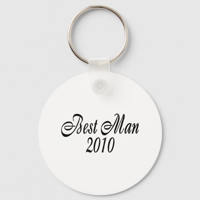 Best Man 2010 Keychain (Front)