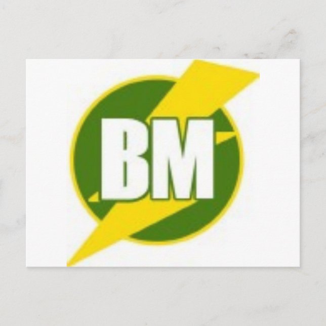 Best Man B/M Postcard (Front)