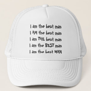Best man Baseball Cap