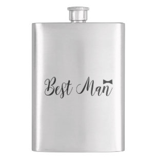 Best Man Bowtie Wedding,Bachelor Party Gift Flask