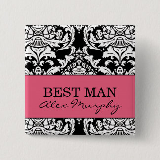 Best Man Button