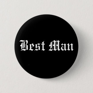 Best Man Button