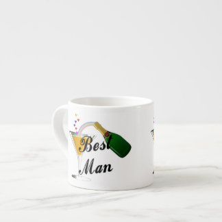 Best Man Champagne Toast Espresso Cup