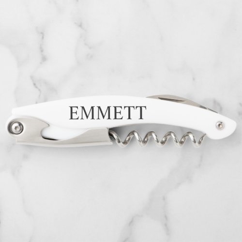 Best Man Custom Waiters Corkscrew