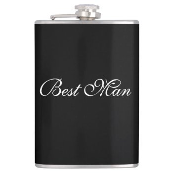 Best Man Flask by photographybydebbie at Zazzle