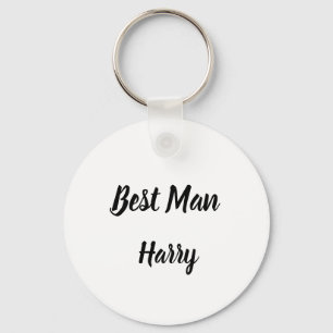 Best Man Gift Custom Name Gifts Wedding Keychain
