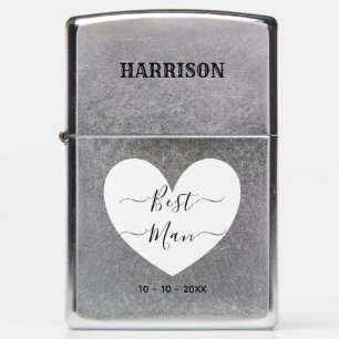 Best Man Gift Personalized Zippo Lighter