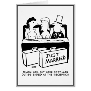 Best Man Gift - Wedding Night with Bride & Groom Cards
