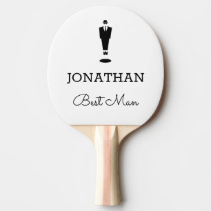 Best Man Gift Wedding Party Custom Personalized Ping Pong Paddle