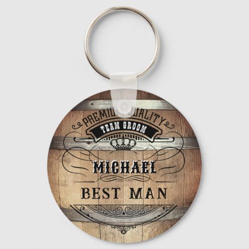 Best Man Gifts Keychain
