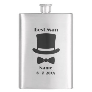 Best Man Groomsman's Flask