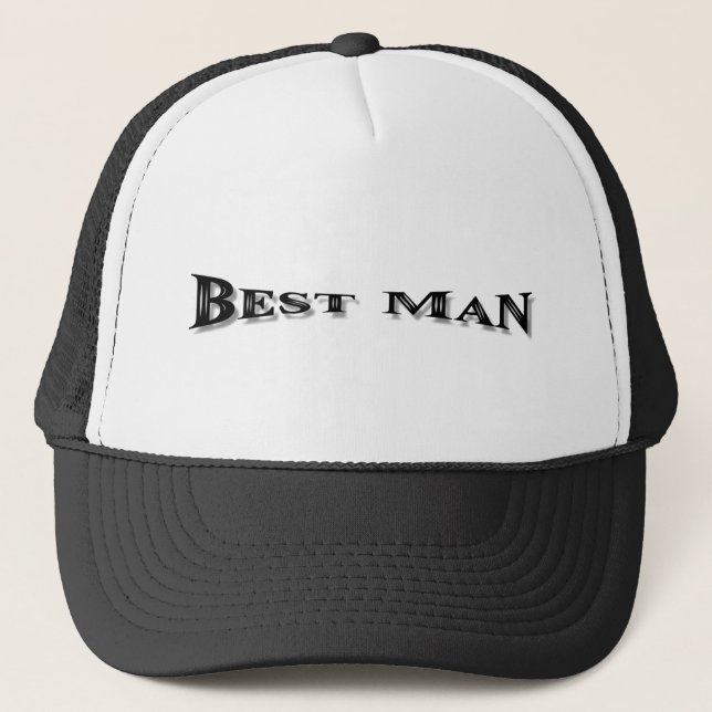 Best Man hat (Front)