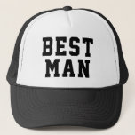 Best Man Hat<br><div class="desc">Perfect for a bachelor party or groomsman/best man gift!</div>