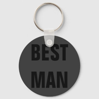 Best Man Keychain