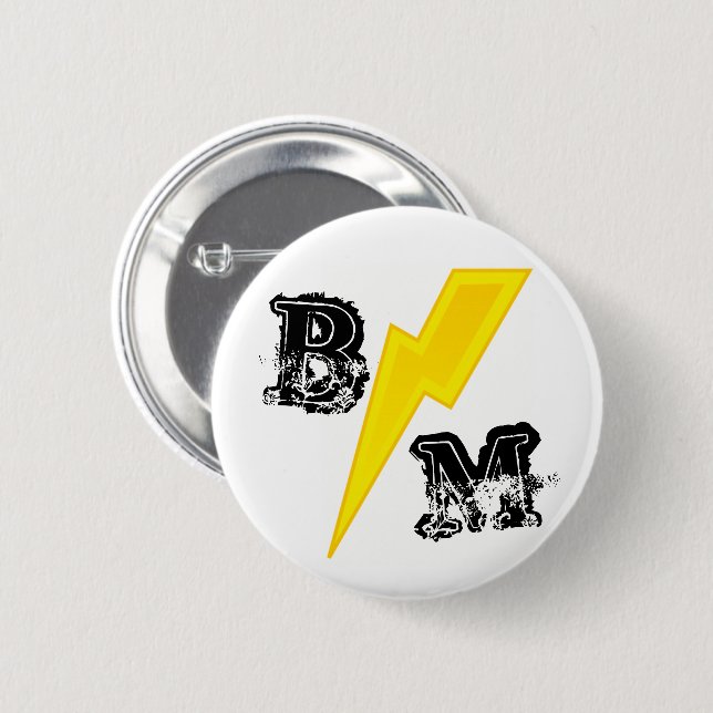 Best Man Lightning Bolt Pin Zazzle - Main Image