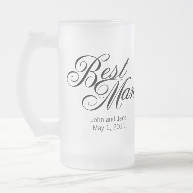 Best Man Mug (Left)