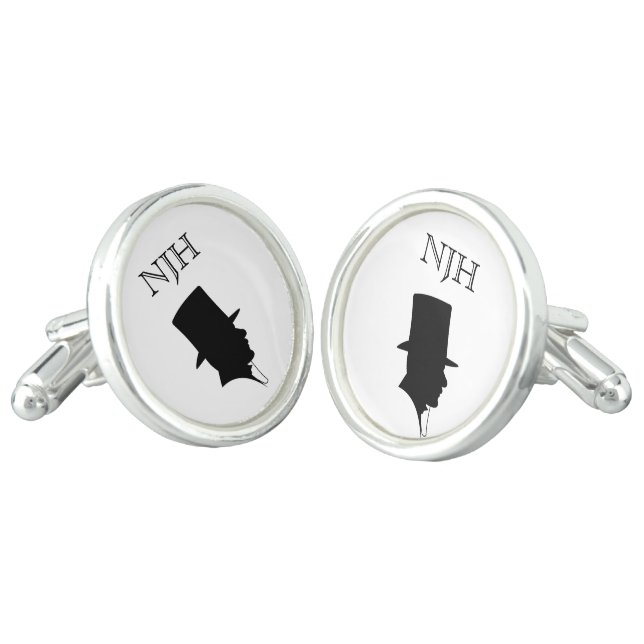 Best Man or Groomsman Cufflinks (Angled)