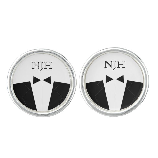 Best Man or Groomsman Cufflinks (Front)