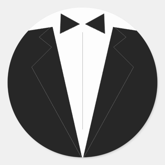 Best Man or Groomsman Invite Envelope Seals (Front)