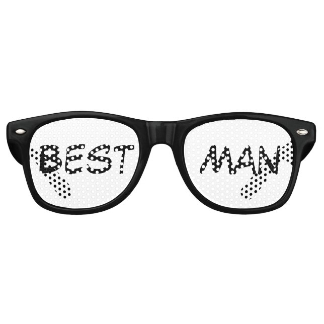 "Best Man" Party Shades (Front)