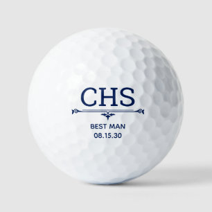 Best Man Personalized Golf Balls