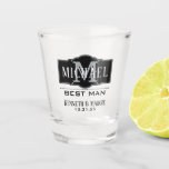 BEST MAN PERSONALIZED SHOT GLASS<br><div class="desc">BEST MAN PERSONALIZED SHOT GLASS</div>