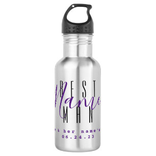 Best Man Personalized Water Bottle - HAMbyWG