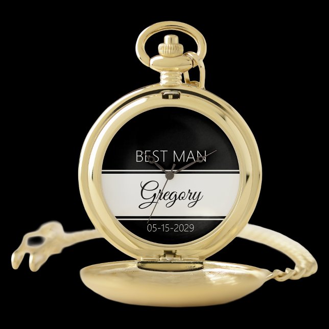Best Man Pocket Watch Thank You Gift (Creator Uploaded)