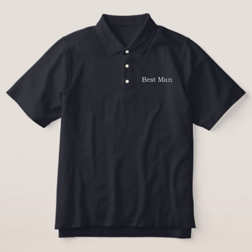 Best Man Polo Shirt