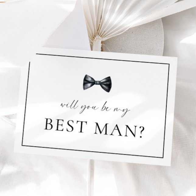 Best Man Proposal Card (Creator Uploaded)