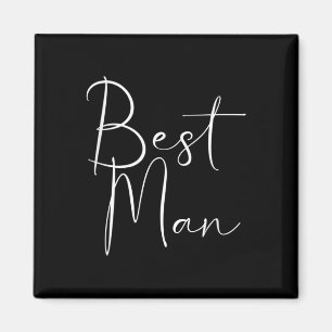 Best Man Shirt Bride Idea Bachelorette Party Weddi Magnet