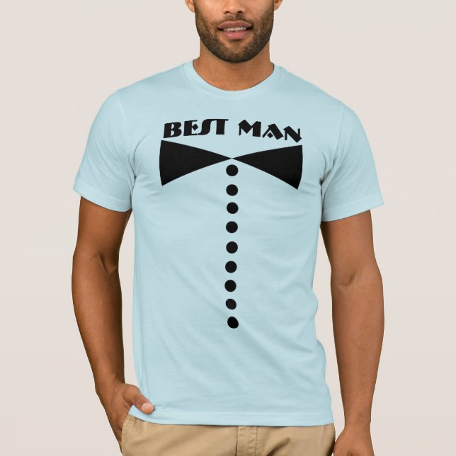 Best Man Shirt - Wedding - Customized (Front)