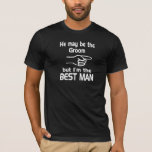 Best Man T-shirt at Zazzle
