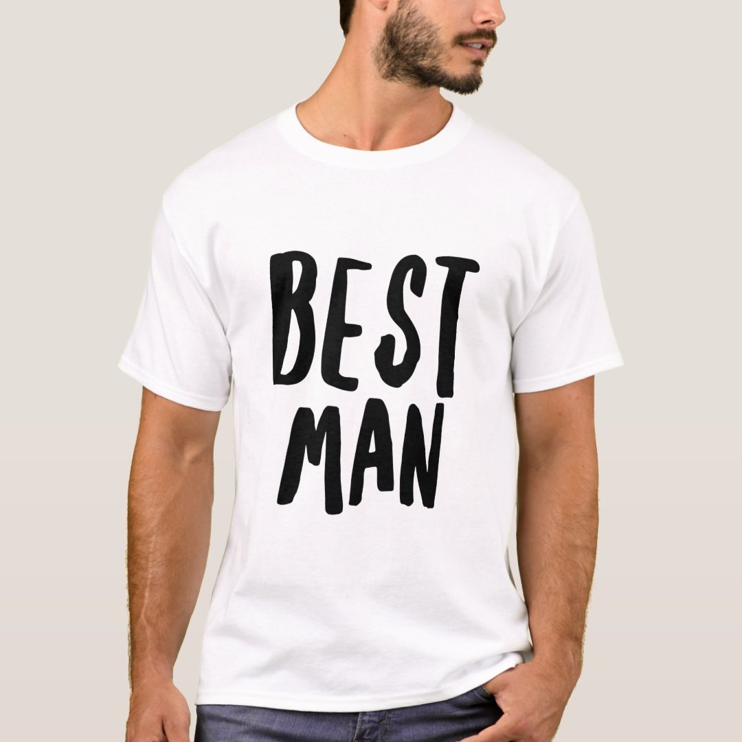 Best Man TShirt Zazzle