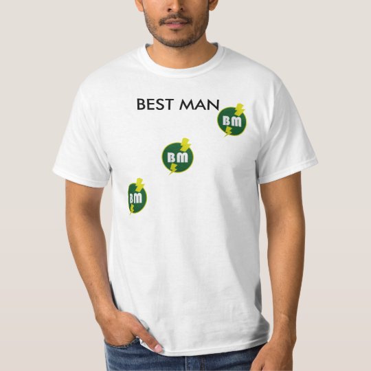 BEST MAN t shirt