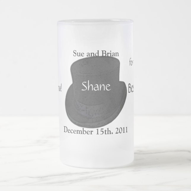 Best Man Thank You Gift - Mug Template (Center)