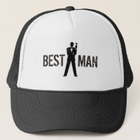 Best Man Toast Trucker Hat