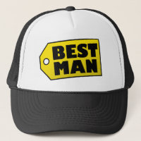 Best Man Trucker Hat