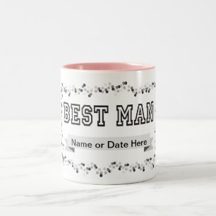 Best Man Two-Tone Coffee Mug