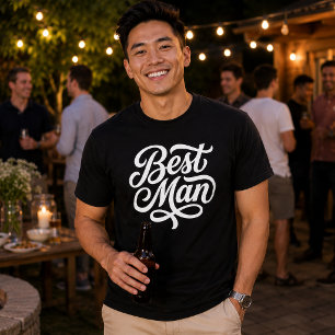 Best Man Wedding Celebration T-Shirt