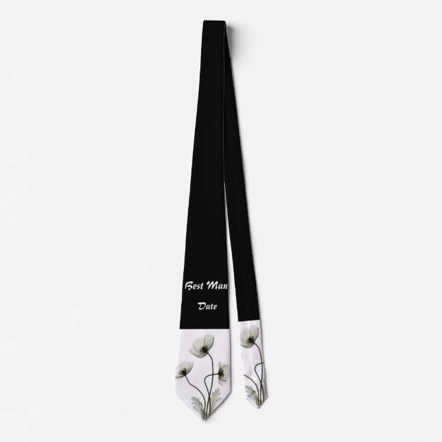 Best Man Wedding Day Tie (Front)