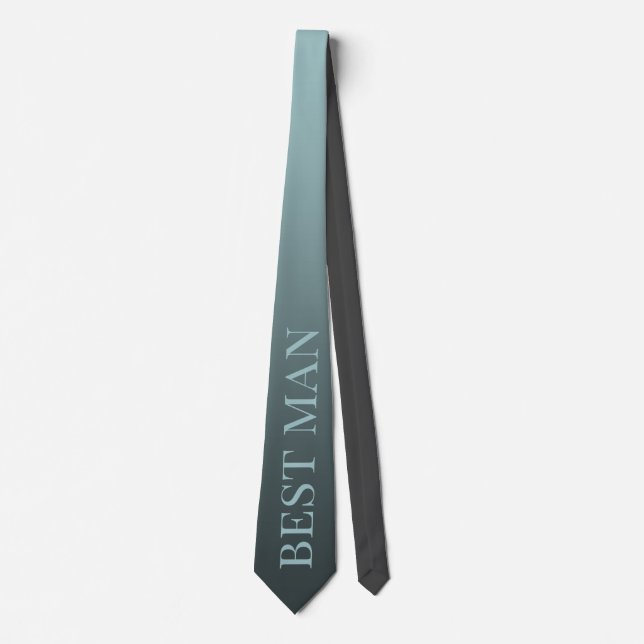 Best man wedding Engagement bachelor party  Neck Tie (Front)