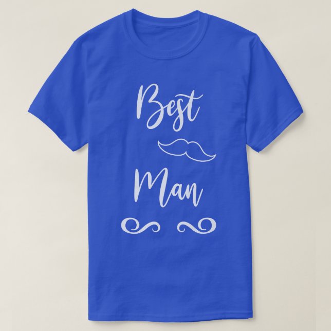 Best Man Wedding Matching  T-Shirt (Design Front)